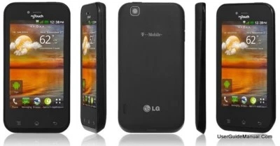 T-Mobile / Metro / Lyca / Simple LG myTouch E739 Smart Camera GSM Cell Phone  - Image 1 of 4