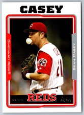 2005 Topps Sean Casey #182 Cincinnati Reds Baseball Card