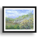 Apple Trees Blooming, 1873 by Claude Monet,24x16"(A2) Frame