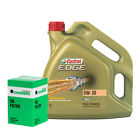 Oil Filter Service Kit With Castrol Edge 0W30 FST Fully Synthetic Engine Oil 4L
