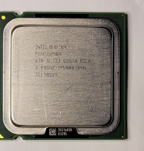 Intel Pentium 4 670 HT 3,8 GHz SL7Z3 2 MB 800 MHz LGA775 3,8 EE. UU. Dell optiplex xps - Imagen 1 de 5