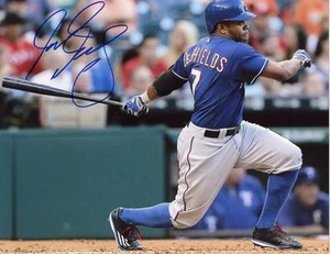 DELINO DESHIELDS TEXAS RANGERS SIGNED 8X10 PHOTO W/COA - Picture 1 of 1
