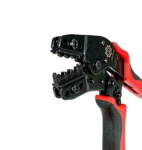 GIZWIZ MINI Ratchet Crimp Tool for Non-Insulated Wire Terminals AWG 22-14 - Picture 1 of 10