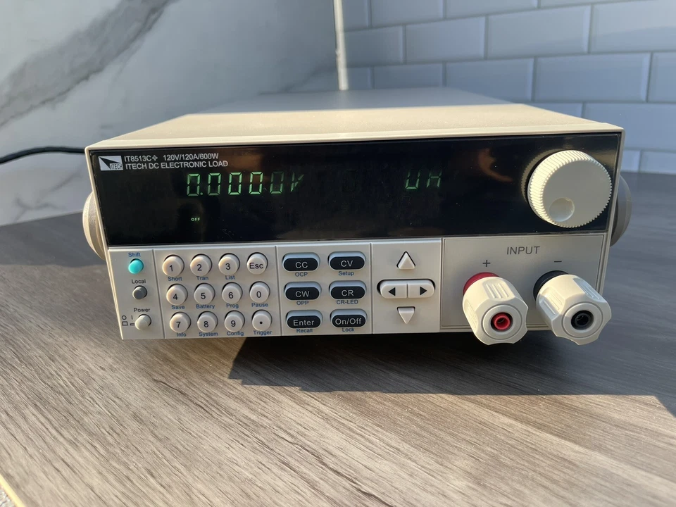 ITECH IT8513C-PLUS 120V 120A PROGRAMMABLE DC ELECTRONIC LOAD - Image 1 of 4