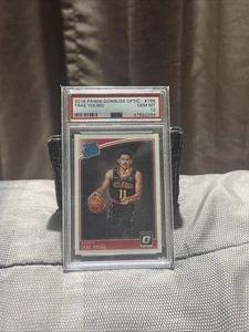 Trae Young 2018 Panini Donruss Optic "Rated Rookie" (RC) | PSA 10 GEM MT #198 - Picture 1 of 3