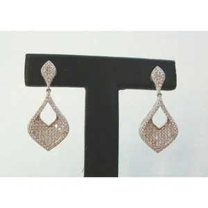 Boucles d'oreilles Artigianale Femme in Or blanc 5102/102-D199 - Imagen 1 de 1