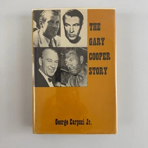 The Gary Cooper Story George Carpozi Jr 1970 First Print Biography Arlington - Picture 1 of 10