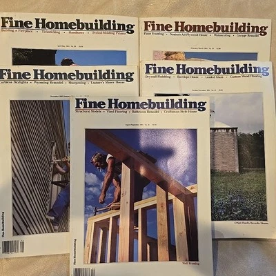 5 Fine Homebuilding Magazines 1984 No.18,19,20,22,23 - Image 1 of 4