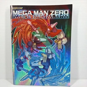 Libro de arte CAPCOM Rockman Mega Man Zero obras completas oficiales japonés - Imagen 1 de 13