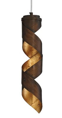 Mini Colgante LED 4"W EUROFASE LIGHTING 30084 Banderia - Bronce Foto 1 de 4