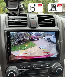 4+64GB For Honda CRV 2006-2011 9'' Apple Carplay Android 15 Car Stereo Radio GPS - Picture 1 of 20