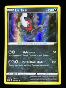 POKEMON DARKRAI 120/196 ORIGEN PERDIDO RARO HOLO CASI COMO NUEVO - Imagen 1 de 2