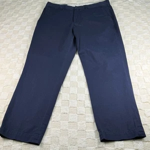 Polo Ralph Lauren Preston Pants Mens 38x32 Blue Cotton Chino Casual - Picture 1 of 10