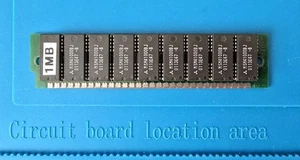 1MB 30-Pin SIMM RAM (Mitsubishi MH1M09B0J-8, FPM 80ns, Parity) – Tested - Picture 1 of 2