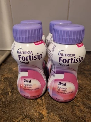 Nutricia Fortisip 2kcal 200ml Drinks Forest Fruit Flavour Pack Of 4