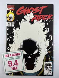 Ghost Rider #15 Key 1st Glow In Dark Cover (1991 Marvel) NM $9.99 Max Ship - Picture 1 of 9