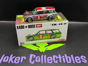 Kaido House Chase Datsun KAIDO 510 Wagon OG Flo Chrome Yellow Green KHMG164 - Picture 1 of 1