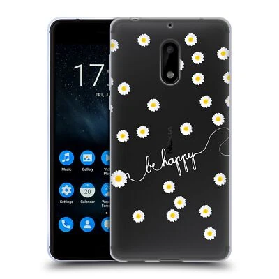 OFFICIAL MONIKA STRIGEL HAPPY DAISY SOFT GEL CASE FOR NOKIA PHONES 1 - Image 1 of 4