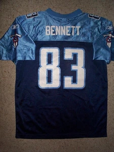 Maglia REEBOK Tennessee Titans DREW BENNETT nfl GIOVENTÙ BAMBINI RAGAZZI BAMBINI (xl) - Foto 1 di 3