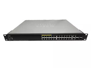 Cisco SG550X-24P-K9 SG550X 24 port GIG PoE+ Managed Switch.90days warranty - Picture 1 of 4