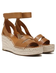 Sandalias Alpargata Cuña Franco Sarto Callia Tostadas Talla 11 NUEVAS - Imagen 1 de 9