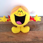Little Miss Sunshine Plush Stuffed Toy Mr Men Show Man Nanco Yellow Toy 2008 7"
