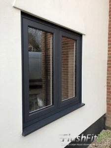 ⭐️⭐️NEW 2025 aluminium windows,MADE TO ORDER,flush Design,grey,white🪟 - Picture 1 of 12