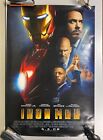 Iron Man 2008 Original 27x40 Double 2 Sided Movie Poster Marvel Tony Stark