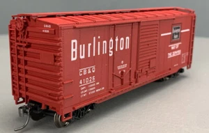 HO Accurail 3808 40’Combo Door Boxcar CB&Q #41026 RTR Kd’s Mtl Wls HO4337 - Picture 1 of 9