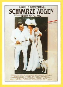 Schwarze Augen - Cinema Filmkarte - Bild 1 von 2