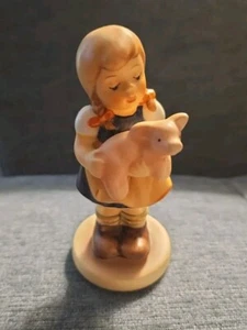 Goebel Hummel Zöpfe Mädchen Figur 2052. 1998 3 3/8" groß keine Chips oder Risse  - Bild 1 von 4