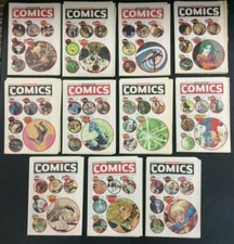 WEDNESDAY COMICS #1-4 6-12 Comic Book LOT BATMAN DEADMAN GREEN LANTERN SUPERMAN