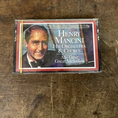 Henry Mancini - All-Time Great Melodies Cassette, Pre-owned, New Sealed - Image 1 of 3