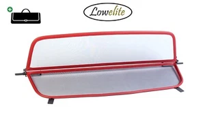 Parabrezza per Mercedes E A207 (2010-2017) Deflettore Vento Rosso + Borsa Portaoggetti - Foto 1 di 7