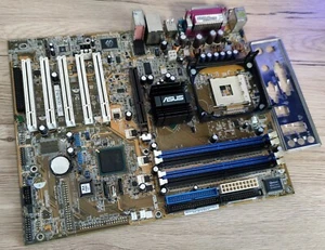 ASUS P4P800 SE REV 2.00 Intel 865PE Socket 478 DDR ATX Vintage Retro Motherboard - Picture 1 of 10