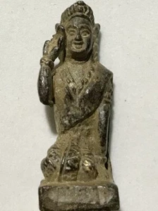 NANGKWAK/LUCK LADY PHRA LP RARE OLD THAI BUDDHA AMULET PENDANT MAGIC ANCIENT#30 - Picture 1 of 4