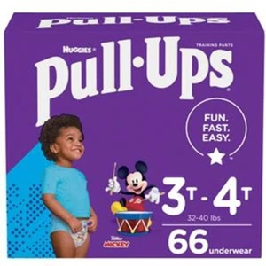 Pull-Ups Learning Designs Training Pants Boy 3T-4T Giga Pack CA of 66 - Picture 1 of 1