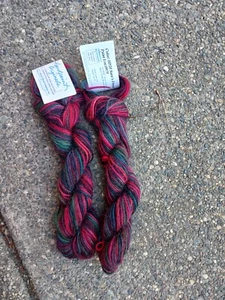 2 x50g Brown Sheep HANDPAINT ORIGINALS Mohair & Wool Yarn. SARA'S DRESS - Picture 1 of 2