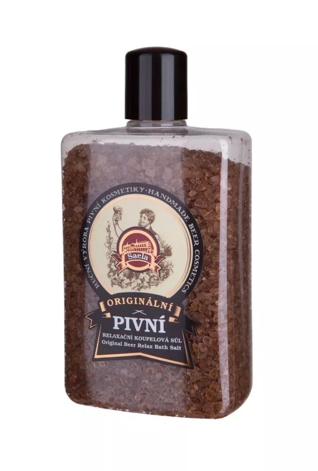 Saela Bier Badesalz Kräuterbad Entspannung Wellness Badekristalle Relax