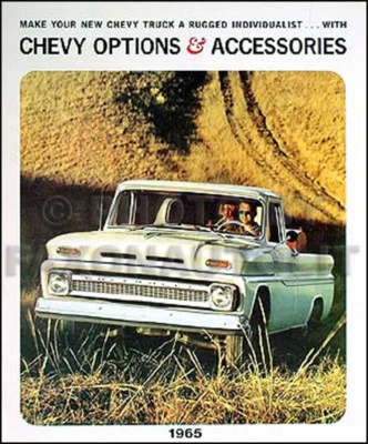 1965 Chevrolet Truck Accessory Catalog Set Pickup Panel Suburban Van Chevy