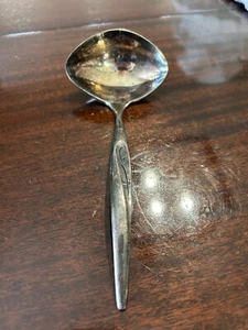 Flight Silverplate 1963 Oneida Silber Saucenkelle Servierlöffel Community Swoosh - Bild 1 von 7