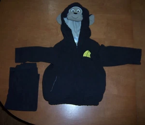 Carters 2 Piece Monkey Costume Hoodie Jacket Sweat Pants 24 Months - Picture 1 of 18