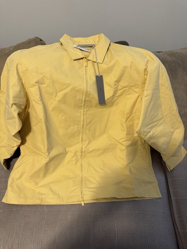 FEAR OF GOD PAURA DI DIO ESSENTIALS GIACCA GRANDE TOSCANA LEGGERA Taglia S