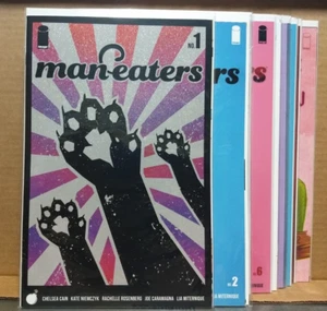 MAN-EATERS - #1-3 5-12 RUN - IMAGE COMICS - NM (1 2 3 5 6 7 8 9 10 11 12) - Picture 1 of 12