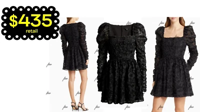 BLACK HALO DRESS ALISTER JACKIE O ARA CHADWICK BROOKLYN MARICOPA DIVINA TOP S 4 - Image 1 of 4