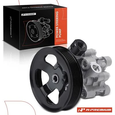 Power Steering Pump w/ Pulley for Toyota Corolla Celica Matrix Pontiac Vibe 1.8L - Image 1 of 4