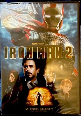 Iron Man 2 (DVD, 2010) Robert Downey Jr. -Scarlett Johansson-New - Image 1 of 2