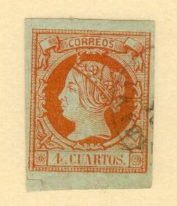 ESPAÑA 1860-1861 EDIFIL 52 USADO CIRCULAR DE FECHA - Imagen 1 de 1