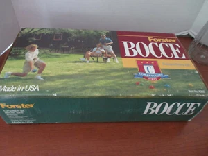 Juego FORSTER Competitors BOCCE en caja original~#6200~8 bolas - Imagen 1 de 3
