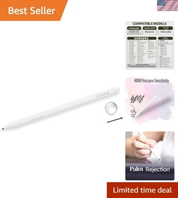 Universal EMR Digital Pen with Palm Rejection for Seamless Writing Experience - Image 1 of 4
